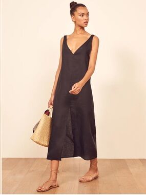 reformation ailsa silk dress Reformation Ailsa Silk Dress